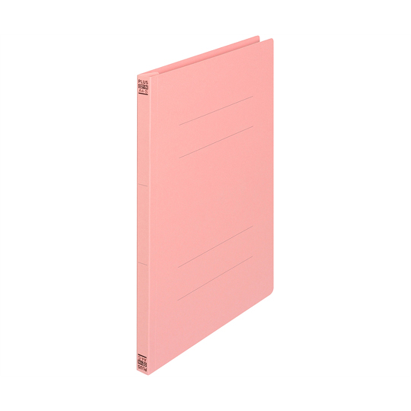 プラス フラットファイル 縦型 A4-S ピンク NO.021N PK 1冊(ご注文単位1冊)【直送品】