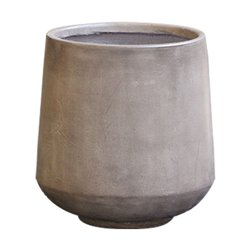 クレイ プランター TERRA-MENT Drop Round 44(テラメント ドロップラウンド)D 910-246-811 1個(ご注文単位1個)【直送品】