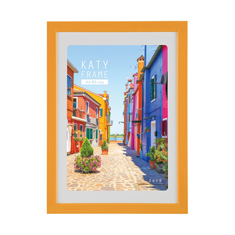 万丈 ケイティフレーム A4判 イエロー KT-A4-YE 1個(ご注文単位1個)【直送品】