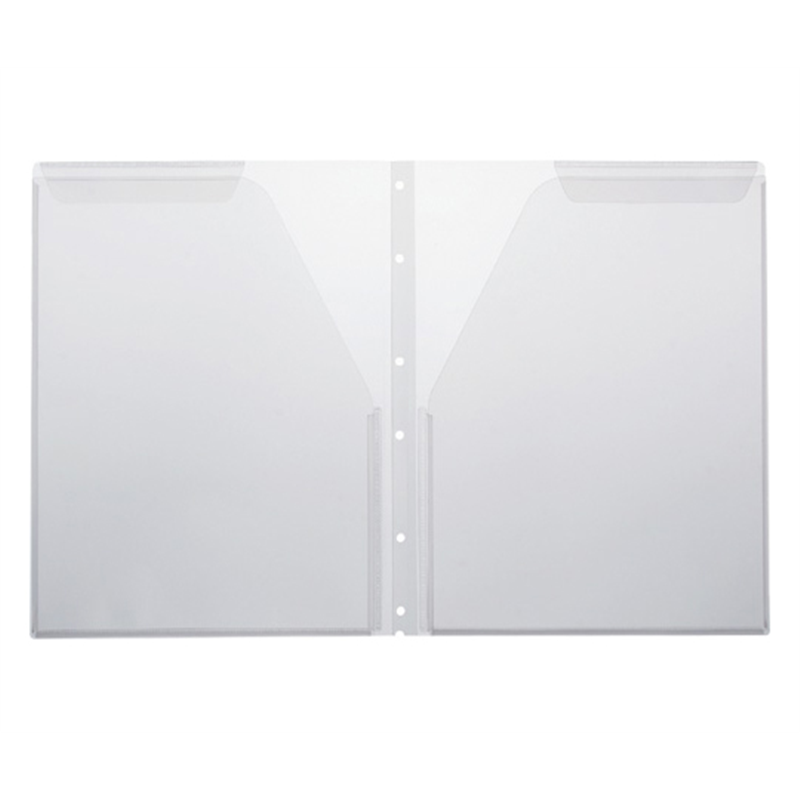 キングジム ハードクリアーファイル用ポケット(6穴) 6130 1冊(ご注文単位1冊)【直送品】