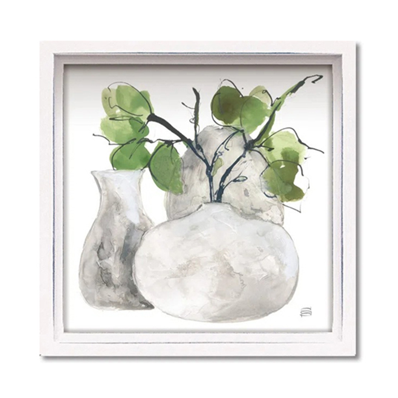 ユーパワー ロハス ミニアートフレーム クリス パシュケ｢スリー ベース3｣ LA-01307 1個（ご注文単位1個）【直送品】