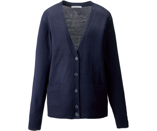 カーシーカシマ ENJOY カーディガン SOFT ACRYLIC ネイビー S EWG723 1枚（ご注文単位1枚）【直送品】