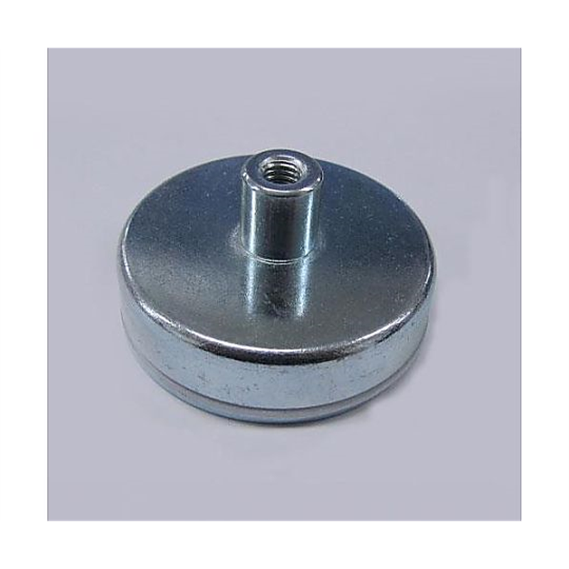 エスコ φ63x14mm/M 8x1.25/350N 強力マグネット EA781EH-22 1個(ご注文単位1個)【直送品】