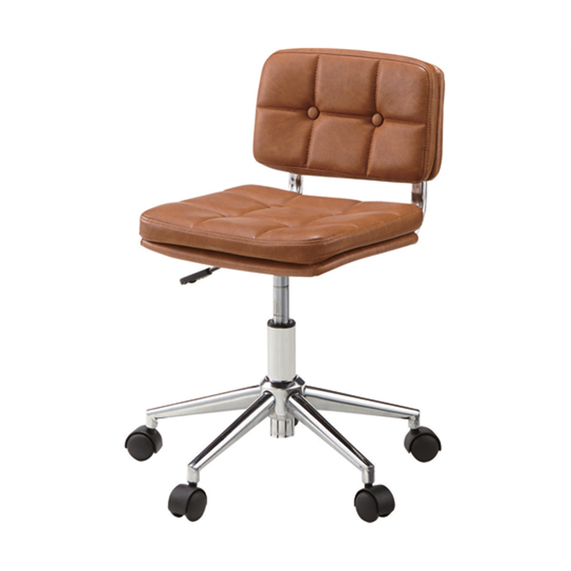 東谷 デスクチェア ブラウン RKC-301BR 1個(ご注文単位1個)【直送品】