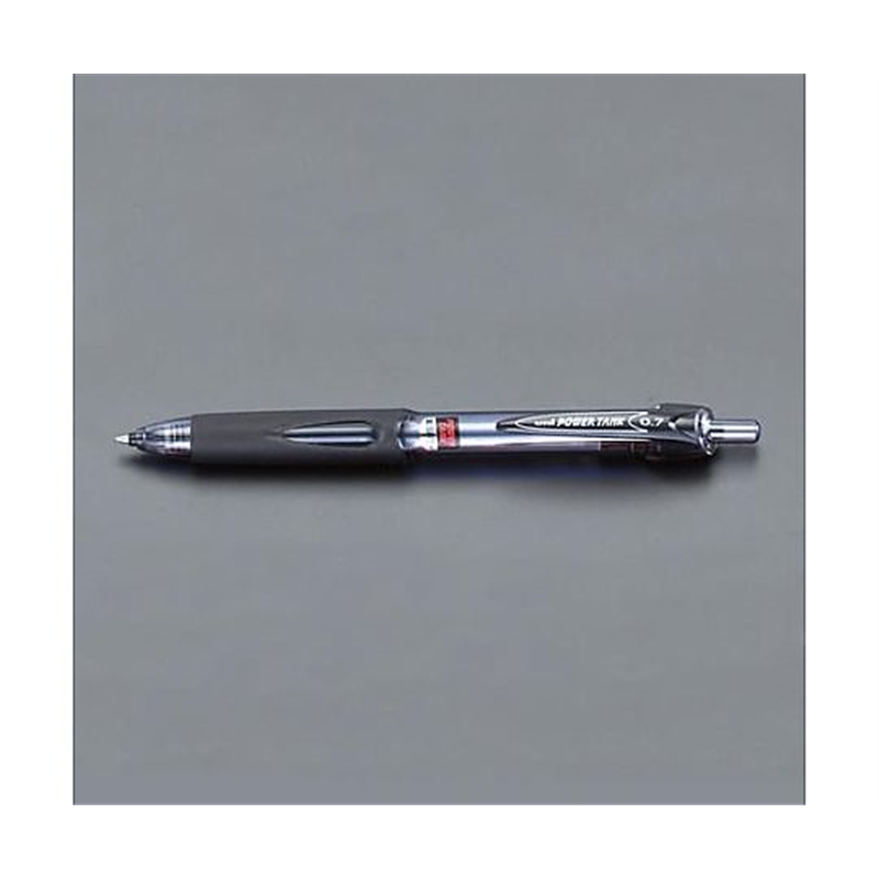 エスコ 0.7mm ボールペン・加圧式(黒) EA765MG-81 1本(ご注文単位1本)【直送品】