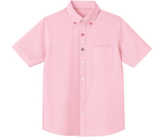 カーシーカシマ HEARTGREEN 半袖ニットシャツ ACTIVE KNIT SHIRT さくら 5L HM2419 1枚（ご注文単位1枚）【直送品】