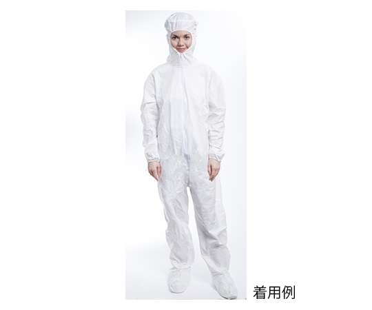 Valumax　International 滅菌 リキッドガードカバーオール フード･シューズカバー付(クラウンフード 袖口ゴム) L 1箱(1枚×25袋入) S4903CE 1箱 (ご注文単位1箱)【直送品】