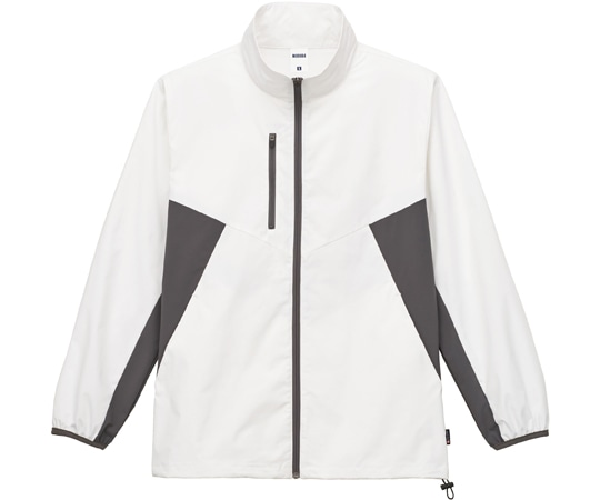 ボンマックス リサイクルストレッチワークブルゾン(ポリジン加工) ホワイト XL MJ0084 1枚（ご注文単位1枚）【直送品】