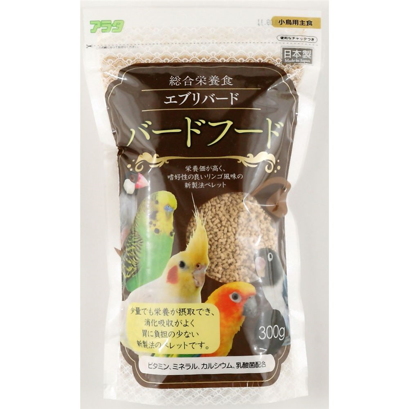 アラタ エブリバード バードフード 300g  1袋（ご注文単位1袋）【直送品】