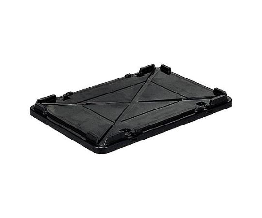 サンコー(三甲) 603x400x44mm ハイテクコンテナ/ESD用フタ EA506AE-164 1枚 (ご注文単位1枚)【直送品】