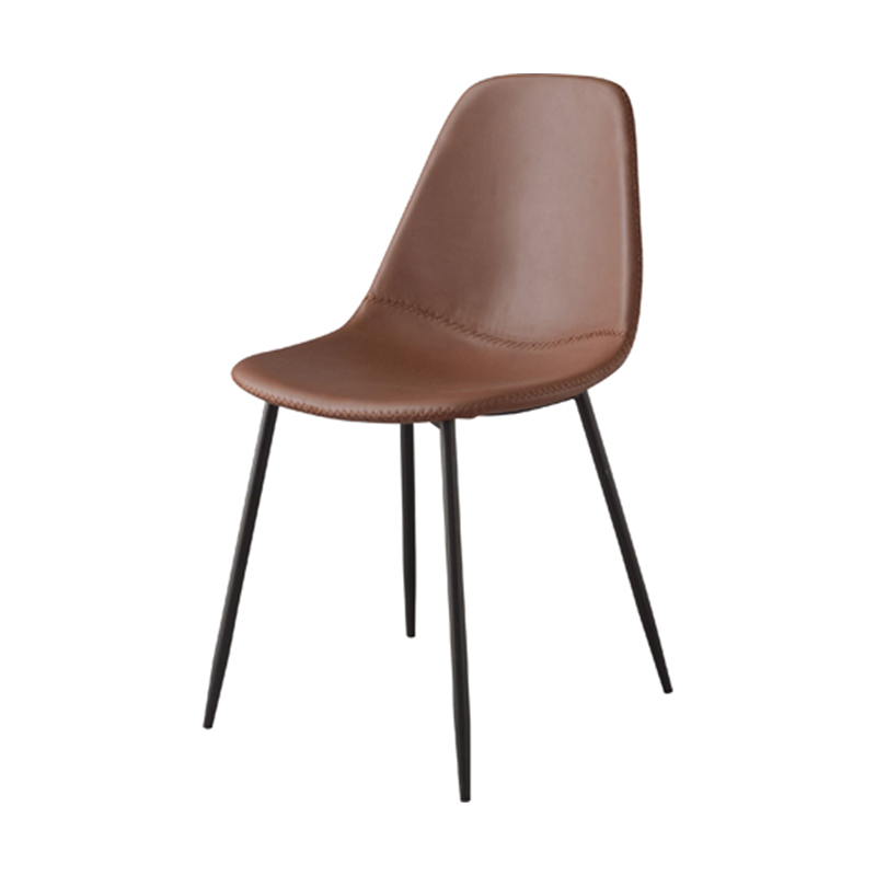 東谷 チェア ブラウン TEC-40BR 1個（ご注文単位1個）【直送品】