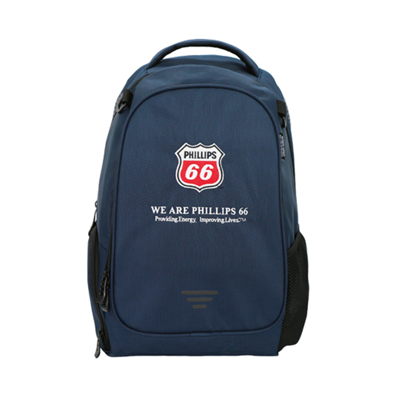 アズワン Phillips 66 リュック ネイビー PS-02-NV 1個(ご注文単位1個)【直送品】