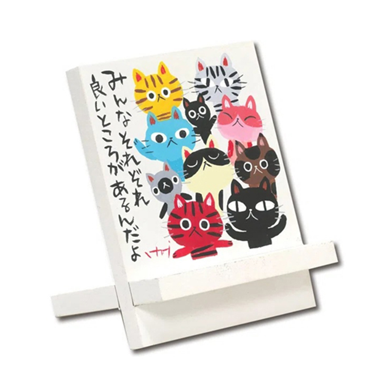 ユーパワー 糸井忠晴 イーゼルアート｢みんなそれぞれ｣ IT-00913 1個（ご注文単位1個）【直送品】