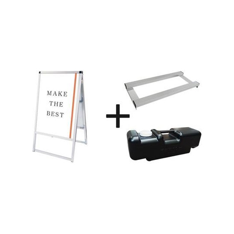 常磐精工 バリウススタンド看板 A2両面 ウエイトアーム・水タンクセット VASKAC-A2R-3SET 1個（ご注文単位1個）【直送品】