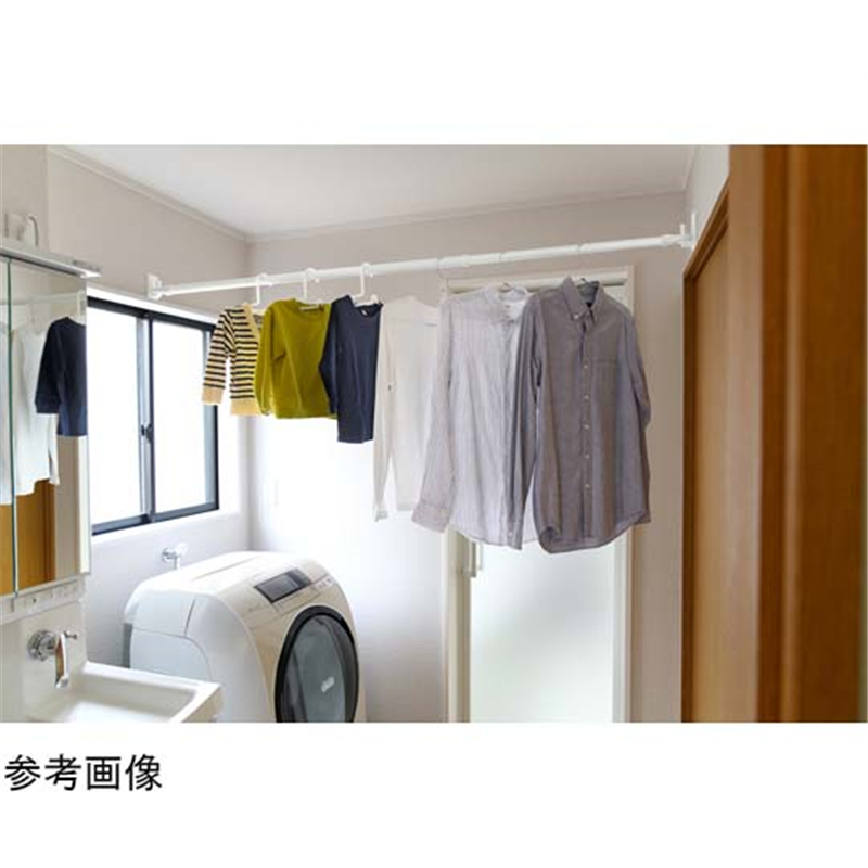 オークス ソライエ 壁付け室内物干し クイックポール L SRS51411 1台(ご注文単位1台)【直送品】