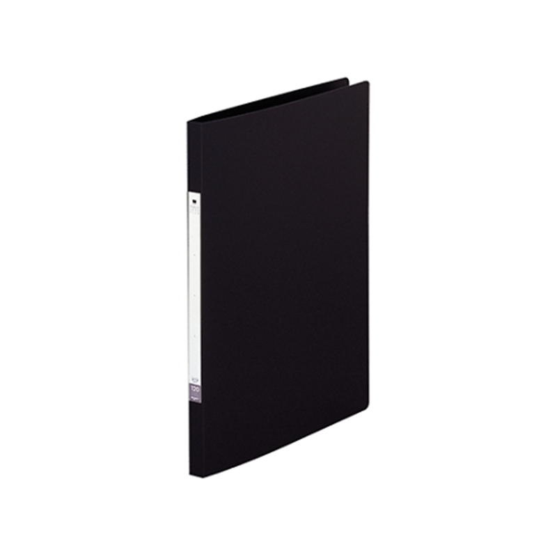 LIHITLAB リクエスト パンチレスファイル 24黒 G1210 G1210-24 1冊(ご注文単位1冊)【直送品】