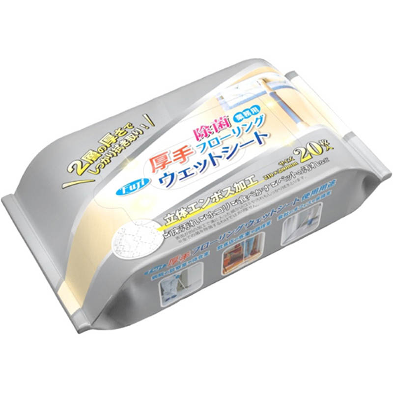 尚美堂 フジ 厚手フローリングウェットシート 20枚×30袋  1ケース（ご注文単位1ケース）【直送品】