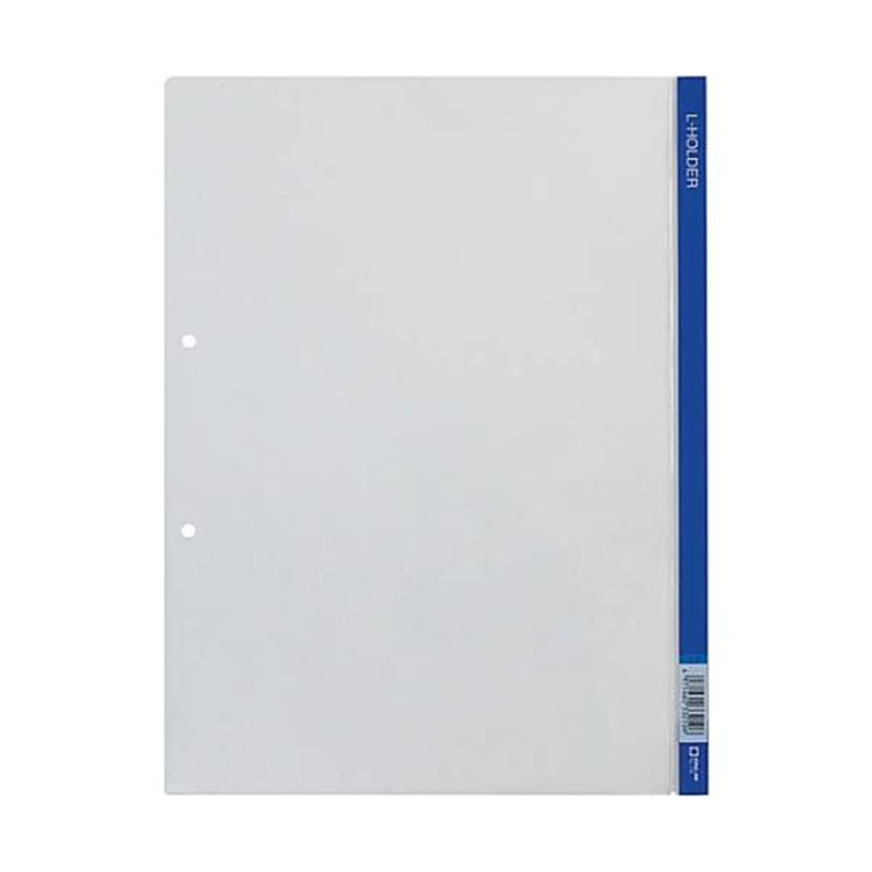 キングジム Lホルダー A4縦 青 5枚 730アオX5 1パック(ご注文単位1パック)【直送品】