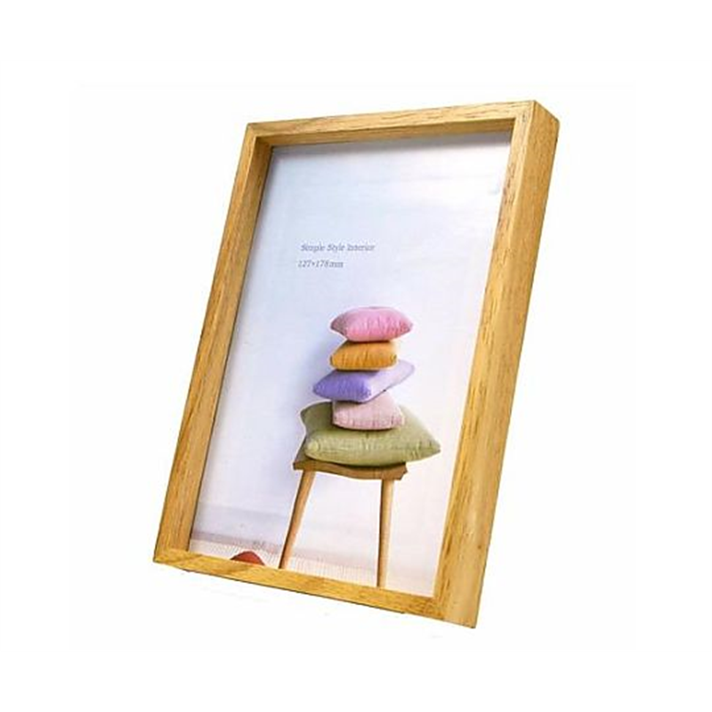 アズワン 2L判 ボックスフレーム(ナチュラル) EA761LP-182A 1個（ご注文単位1個）【直送品】