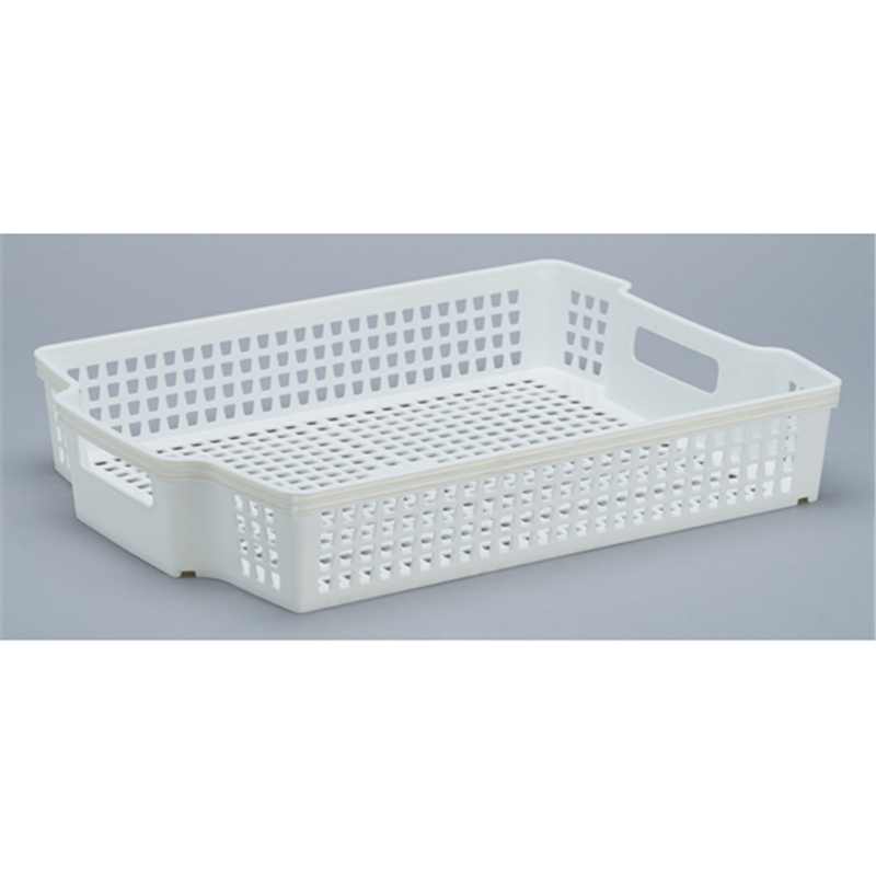 伊藤忠リーテイルリンク スタッキングバスケット A4サイズ対応 小 24個  1ケース（ご注文単位1ケース）【直送品】