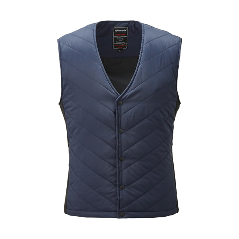 アタックベース ヒートインナーベストWスイッチ ネイビー L 40050 1セット(ご注文単位1セット)【直送品】