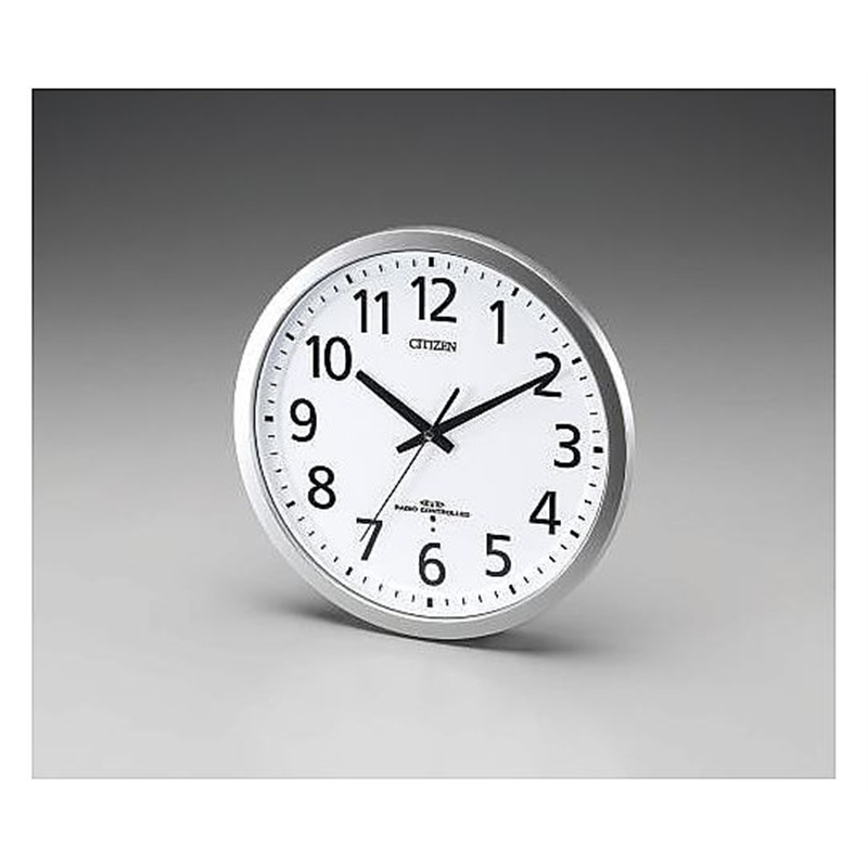 エスコ φ350mm [電波]掛時計 EA798CB-45B 1個(ご注文単位1個)【直送品】