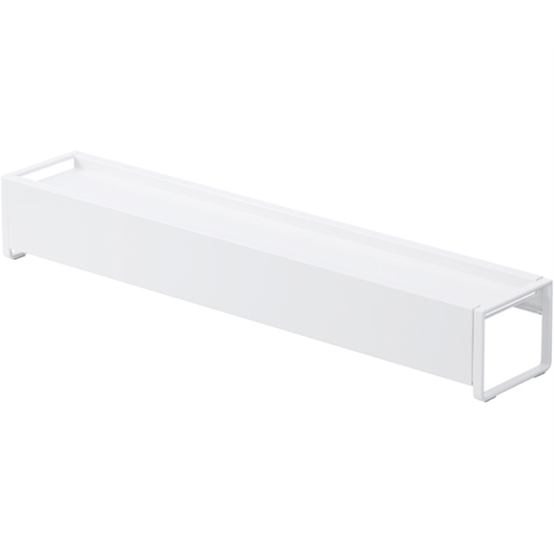 山崎実業 棚付き伸縮排気口カバー プレート ホワイト 3504 1個（ご注文単位1個）【直送品】