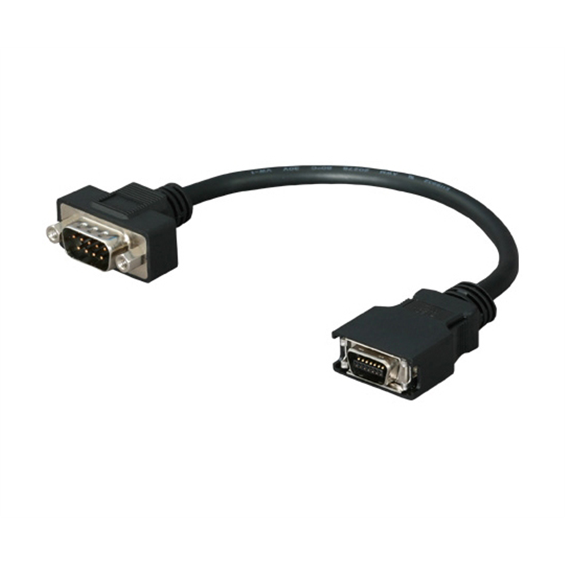 ダイヤトレンド PC側ハーフピッチ14P接続用 RS-232Cコネクタ変換ケーブル DAFXIH-CABV組合せ専用 0.15m DAC01R2VL 1本(ご注文単位1本)【直送品】