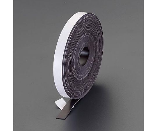 エスコ 20 x 1.5mmx30m マグネットテープ(粘着付) EA781EP-6 1巻(ご注文単位1巻)【直送品】