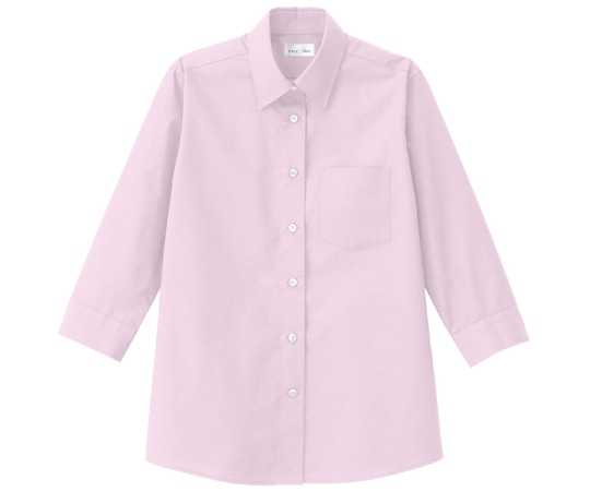 ボンマックス レディスレギュラーカラー七分袖ブラウス ピンク 17G FB4037L 1枚(ご注文単位1枚)【直送品】