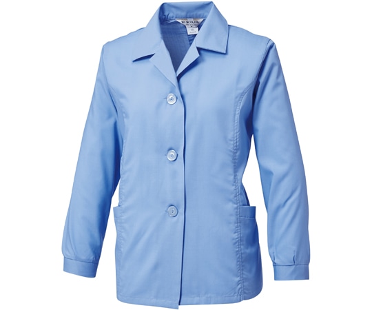 三愛 女性用事務服(長袖) サックス LL 364 1着（ご注文単位1着）【直送品】