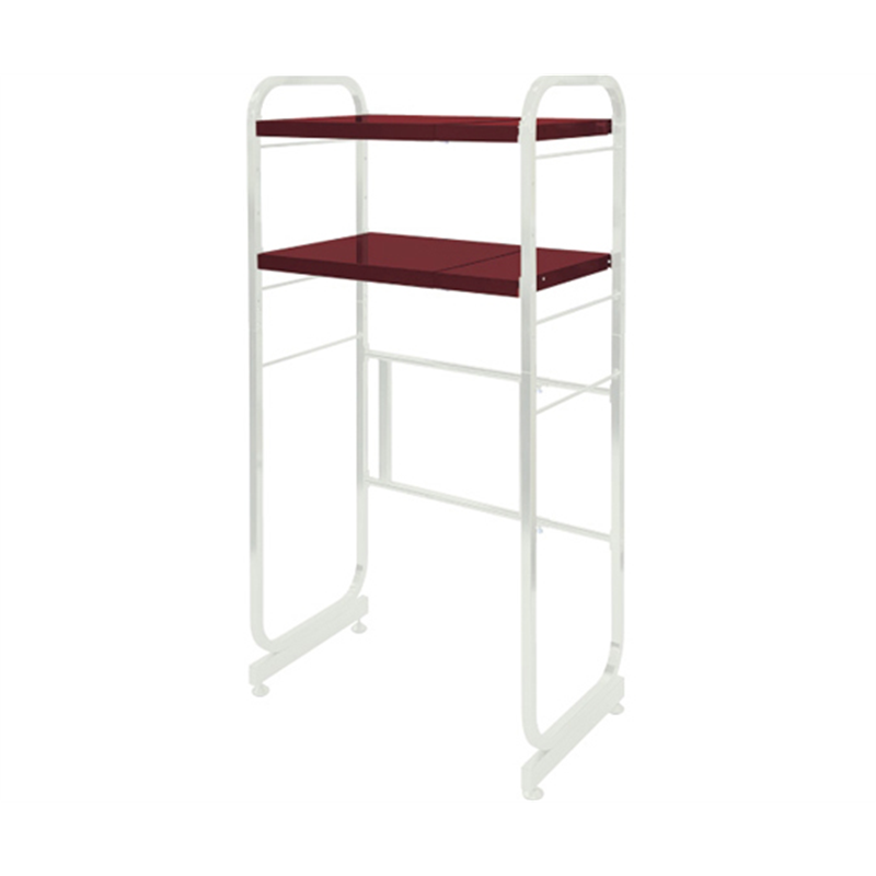 アイ・エル・シー 伸縮式キッチンペールラック2段 グランホワイト KP-4002WH 1セット（ご注文単位1セット）【直送品】