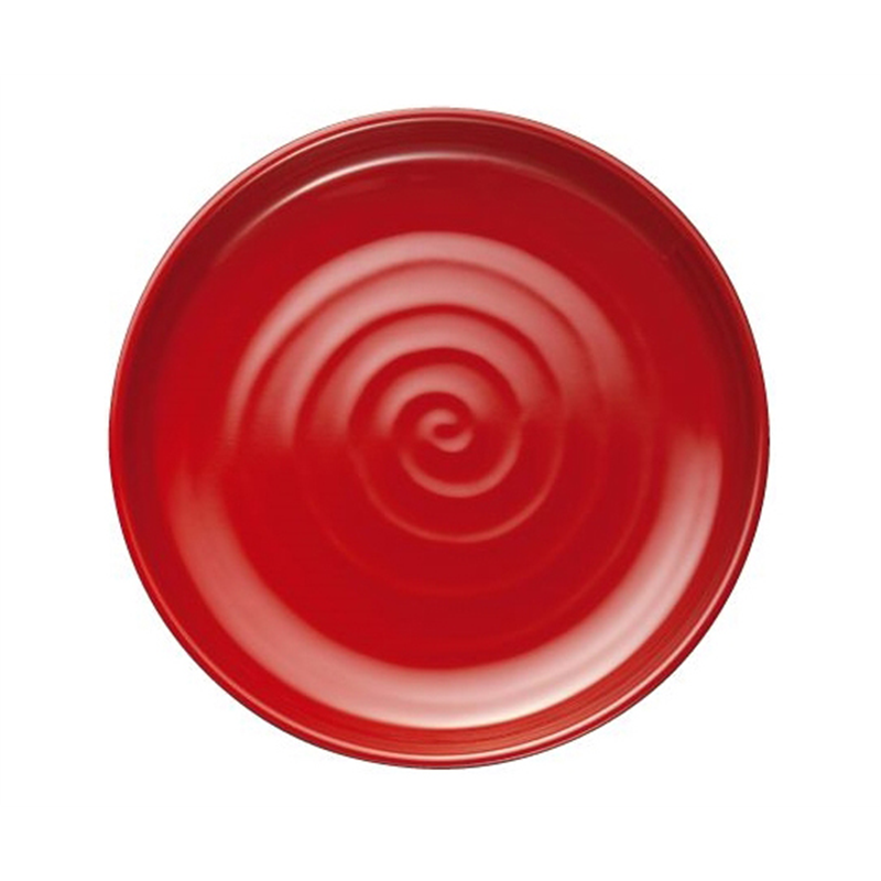 Daiwa 丸そば皿 内朱外黒 DMS-10-RB 1個(ご注文単位1個)【直送品】