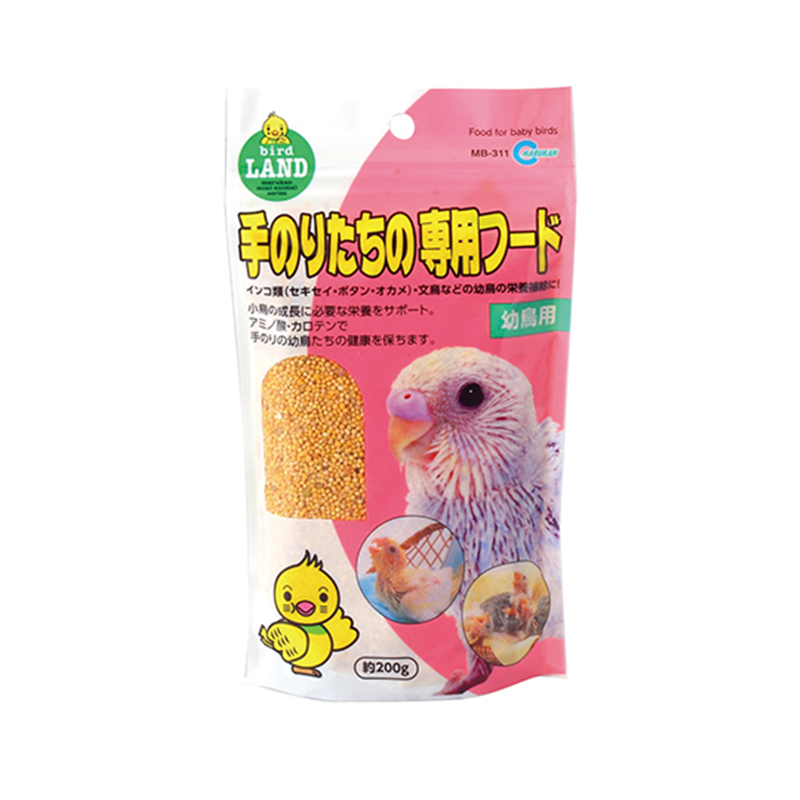 マルカン 手のりたちの専用フード 200g MB-311 1個（ご注文単位1個）【直送品】