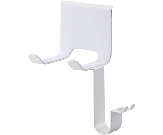 エレコム ドライヤーホルダー マグネットタイプ T字ドライヤー収納 折りたたみドライヤー収納 プラグキャッチャー付き ホワイト BA-HDHKMGAWH 1個(ご注文単位1個)【直送品】