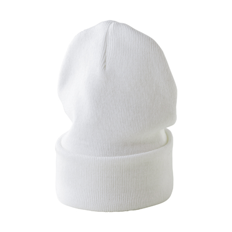 ボンマックス ニットキャップ MC6627 ホワイト フリー  1枚（ご注文単位1枚）【直送品】