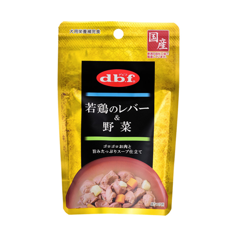 デビフペット 若鶏のレバー&野菜 100g 1304 1個（ご注文単位1個）【直送品】