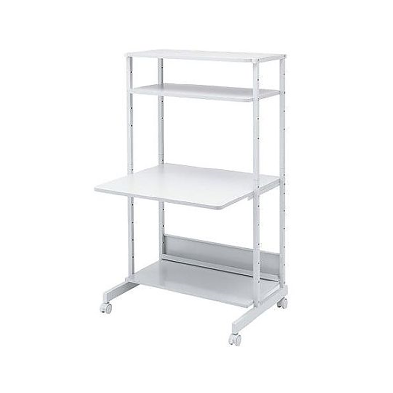 サンワサプライ 800x700x1400mm パソコンデスク EA954HC-413B 1台(ご注文単位1台)【直送品】