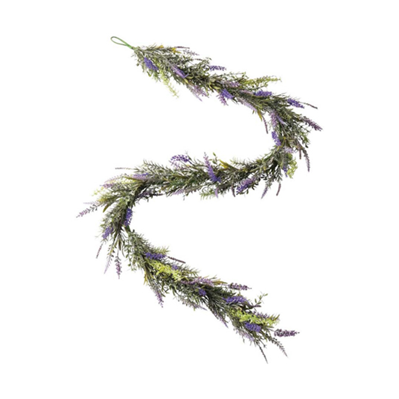 アズワン ラベンダーガーランド(造花) 190cm 33-18-3-1 1個(ご注文単位1個)【直送品】