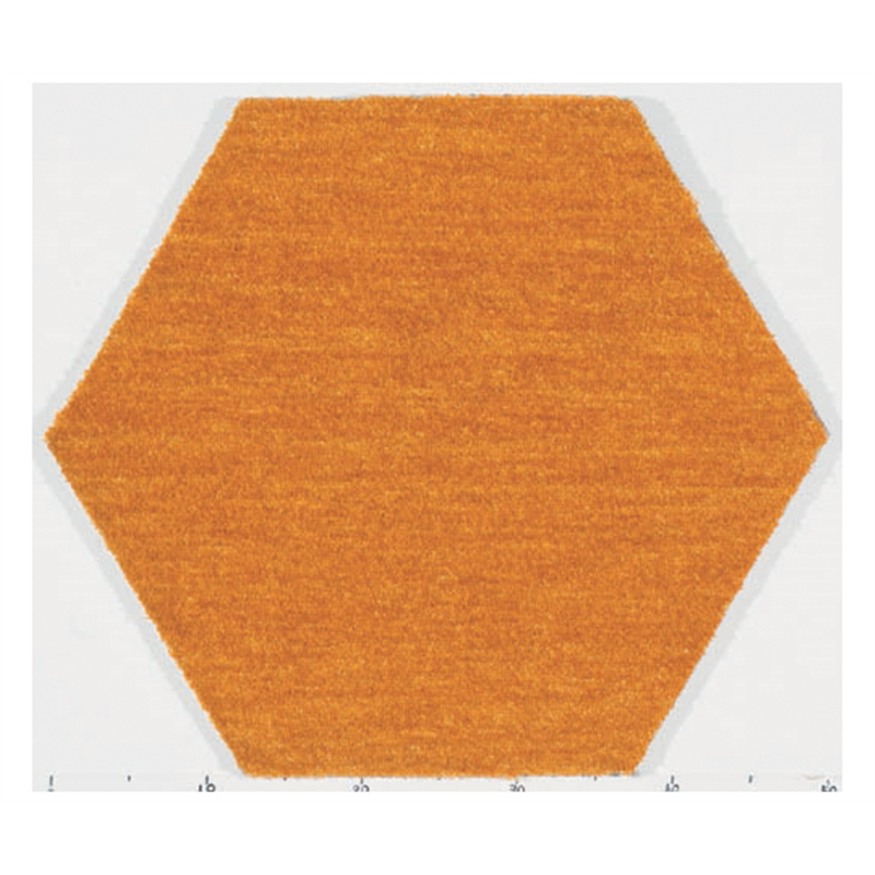 スミノエ 防炎・防音・防ダニ ホームタイルカーペット 50×43cm アプリコット 4枚入 R-5002 1箱(ご注文単位1箱)【直送品】