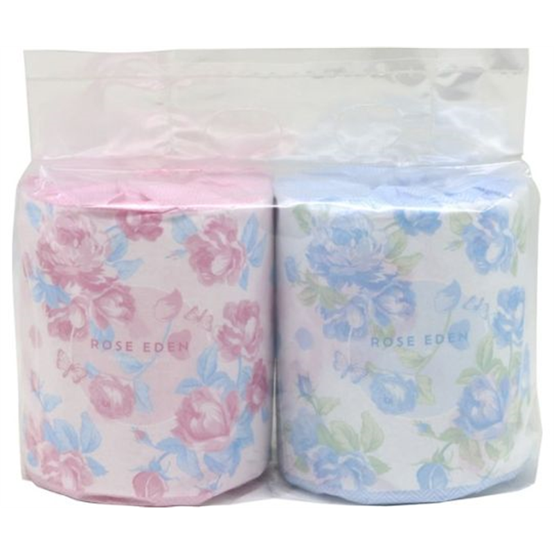 イトマン ローズエデンペアロール 27.5mダブル 2個パック×30パック入 10055307 1ケース(ご注文単位1ケース)【直送品】