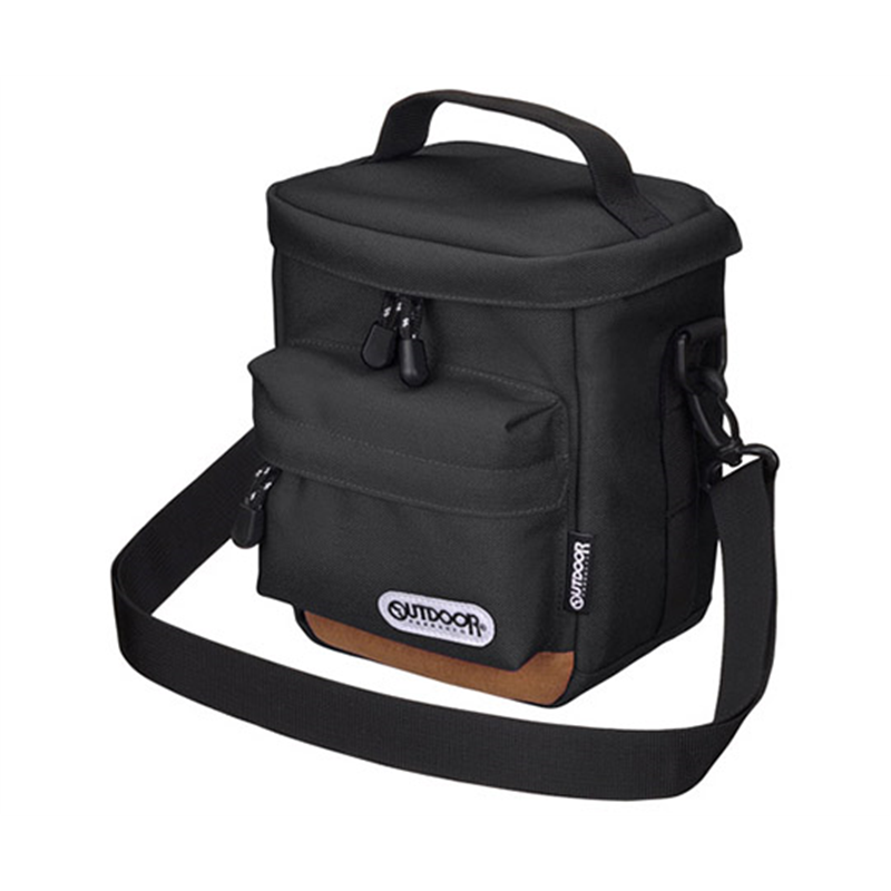OUTDOOR PRODUCTS カメラショルダーバッグ 04 ブラック ODCSB04BK 1個（ご注文単位1個）【直送品】