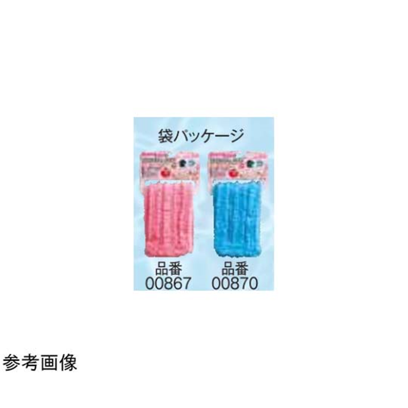 アシスト フリルボディRタオル カーネーションHG レギュラー ブルー 袋 00870 1本（ご注文単位1本）【直送品】