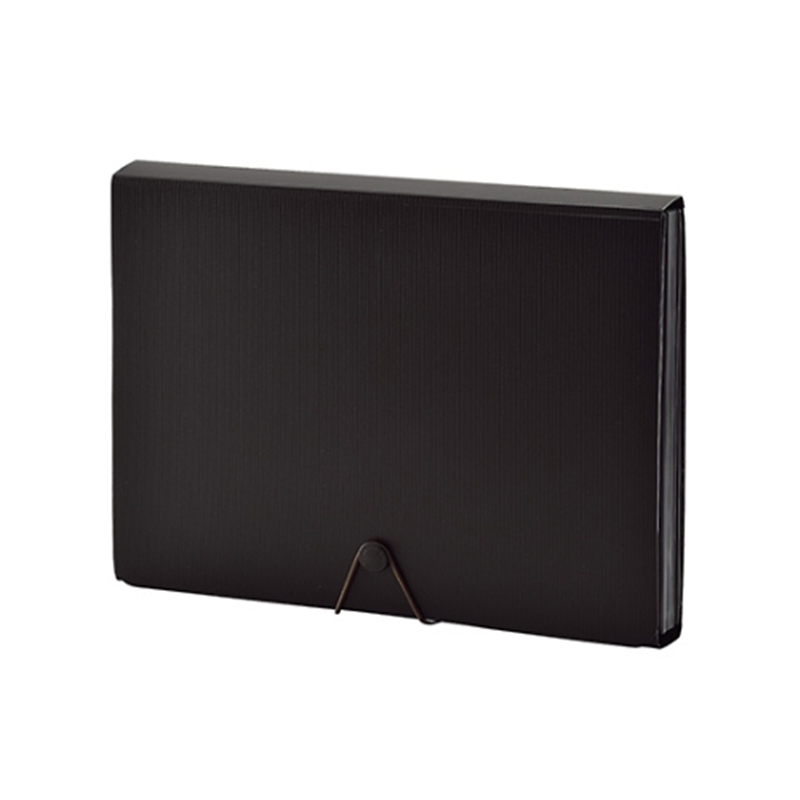 LIHITLAB SMART FIT ドキュメントファイル 24ブラック A-7620 A7620-24 1冊(ご注文単位1冊)【直送品】