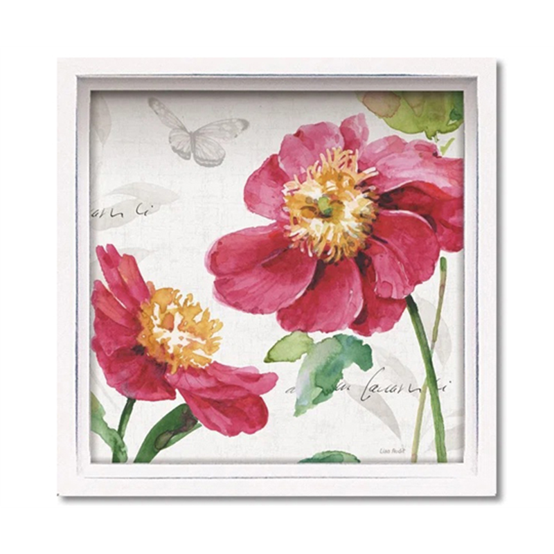 ユーパワー ロハス ミニアートフレーム リサ オーディット｢ピンク ガーデン2｣ LA-01245 1個（ご注文単位1個）【直送品】