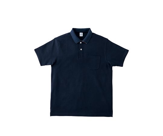 LIFEMAX 2WAYカラーポロシャツ ネイビー M MS3116-8 M 1枚（ご注文単位1枚）【直送品】