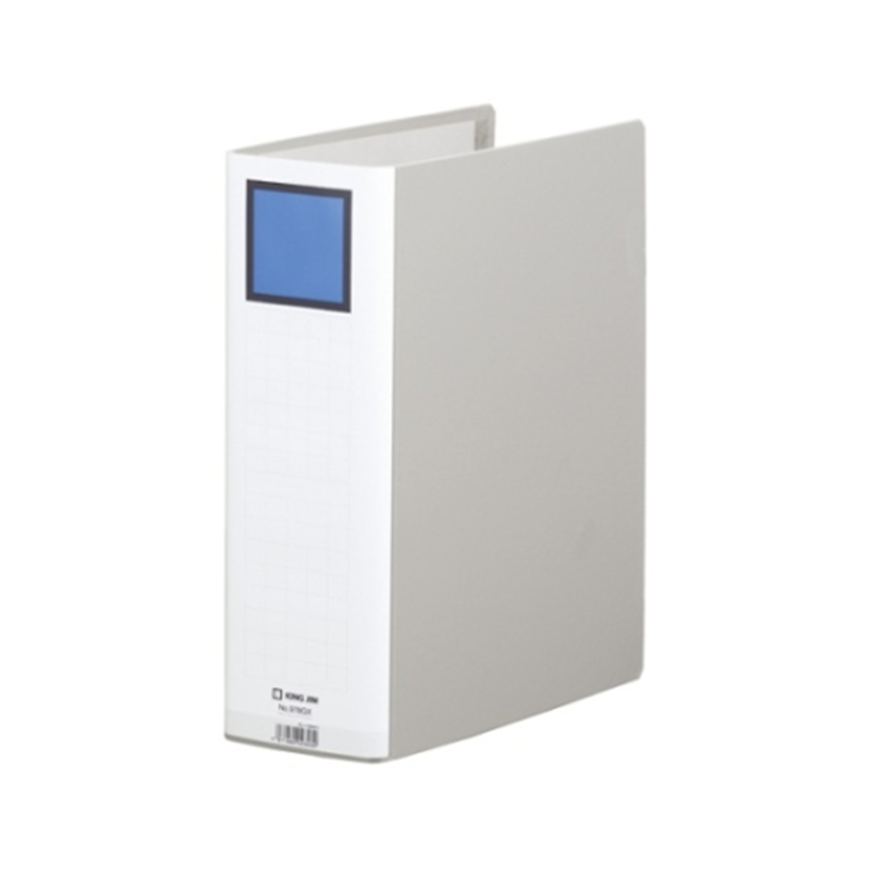 キングジム キングファイル G GXシリーズ グレー 978GX 1冊(ご注文単位1冊)【直送品】