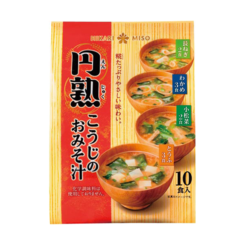 ひかり味噌 円熟こうじのおみそ汁 10食 013952 1パック※軽（ご注文単位1パック）【直送品】