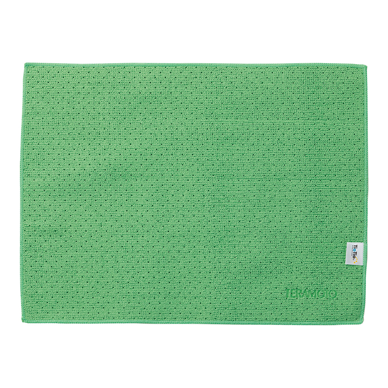 テラモト FX制菌クロス 緑 CL-374-930-1 1枚（ご注文単位1枚）【直送品】