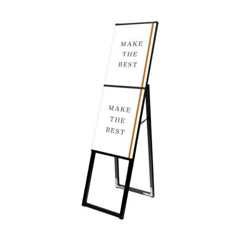 常磐精工 ブラックイージーリンクスタンド看板 A3 縦2片面 BELSK-A3T2K 1個（ご注文単位1個）【直送品】